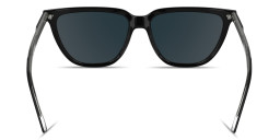 Calvin Klein Logo Signature Cat-Eye Sunglasses in Black – Product Photo 4