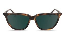 Calvin Klein Logo Signature Cat-Eye Sunglasses in Havana – Product Photo 1