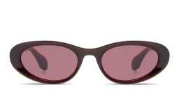 Shop GIGI STUDIOS Thrive 022 Oval Sunglasses in Brown online.