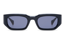 Shop GIGI STUDIOS Natalie II Square Sunglasses in Black online.