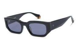 Shop GIGI STUDIOS Natalie II Square Sunglasses in Black online.