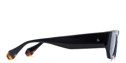 Shop GIGI STUDIOS Natalie II Square Sunglasses in Black online.