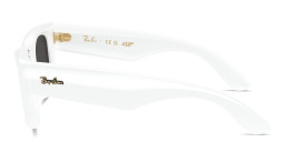 Ray-Ban Wayfarer Puffer Unisex Square Sunglasses in White – Product Photo 4