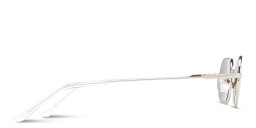 Shop TRICE Logo Irregular Sunglasses in Silver online.