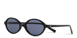 Shop TRICE Logo Oval Sunglasses in Black online.