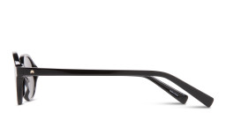 Shop TRICE Logo Oval Sunglasses in Black online.