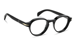 Shop DAVID BECKHAM Talisman Panthos Eyeglasses in Black online.