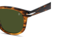 Shop DAVID BECKHAM Talisman Panthos Sunglasses in Brown Horn online.