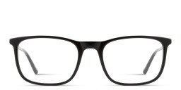 Shop TRICE Logo Wide Square Eyeglasses in Black online.