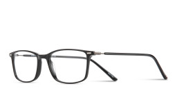 Shop TRICE Logo Rectangle Eyeglasses in Black online.
