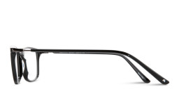 Shop TRICE Logo Rectangle Eyeglasses in Black online.