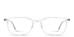 Shop TRICE Logo Rectangle Eyeglasses in Clear online.