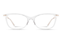 Shop TRICE Logo Cat-Eye Eyeglasses in Clear online.