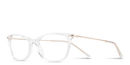Shop TRICE Logo Cat-Eye Eyeglasses in Clear online.