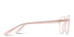 Shop TRICE Logo Kids Square Eyeglasses in Pink online.