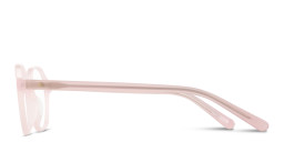 Shop TRICE Logo Kids Square Eyeglasses in Pink online.