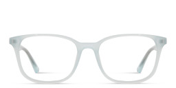 Shop TRICE Logo Kids Square Eyeglasses in Green online.