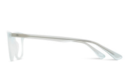 Shop TRICE Logo Kids Square Eyeglasses in Green online.