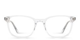 Shop TRICE Logo Kids Square Eyeglasses in Crystal online.