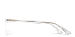 Shop TRICE Logo Kids Square Eyeglasses in Crystal online.