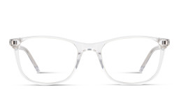 Shop TRICE Logo Kids Square Eyeglasses in Clear online.