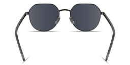 Shop Calvin Klein Engraved Logo Unisex Irregular Sunglasses in Gunmetal online.