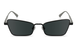 Shop Calvin Klein Logo Signature Cat-Eye Sunglasses in Black online.