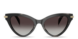 Michael Kors Roanoke Cat-Eye Sunglasses in Black Horn – Product Photo 1