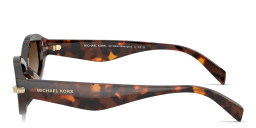 Michael Kors Wilmington Oval Sunglasses in Tortoise – Product Photo 3