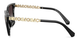 Shop Michael Kors Piedmont Square Sunglasses in Black online.