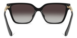 Shop Michael Kors Piedmont Square Sunglasses in Black online.