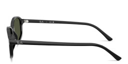 Shop Ray-Ban Sam Unisex Irregular Sunglasses in Black online.