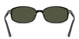 Shop Ray-Ban Sam Unisex Irregular Sunglasses in Black online.