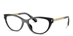 Shop Michael Kors Douro Valley Cat-Eye Eyeglasses in Black online.