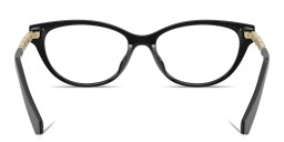 Shop Michael Kors Douro Valley Cat-Eye Eyeglasses in Black online.