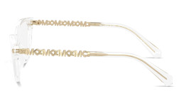 Shop Michael Kors Douro Valley Cat-Eye Eyeglasses in Crystal online.
