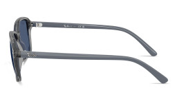 Ray-Ban Embossed Logo Kids Square Sunglasses in Transparent Grey – Product Photo 3