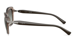 Vogue Eyewear Rhinestone Butterfly Sunglasses in Transparent Brown – Product Photo 3