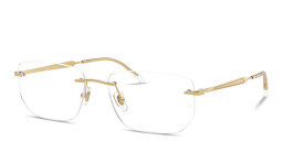 Shop Ray-Ban Optics Unisex Rimless Irregular Eyeglasses in Black online.