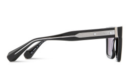 Shop ALL SAINTS Suki Unisex Square Sunglasses in Black online.