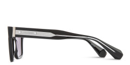 Shop ALL SAINTS Suki Unisex Square Sunglasses in Black online.