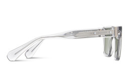 Shop ALL SAINTS Suki Unisex Square Sunglasses in Transparent Grey online.