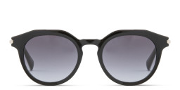 Shop ALL SAINTS Van Unisex Round Sunglasses in Black online.