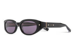 Shop ALL SAINTS Lola Oval Sunglasses in Black online.