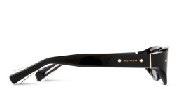 Shop ALL SAINTS Lola Oval Sunglasses in Black online.