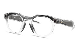 Shop Oakley Meta HSTN Limited Edition Transitions® Unisex Round Sunglasses in Clear online.