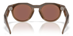 Shop Oakley Meta HSTN Limited Edition Unisex Round Sunglasses in Brown Smoke online.