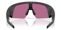 Shop Oakley Meta Vanguard Unisex Half-Rim Rectangle Sunglasses in Black online.
