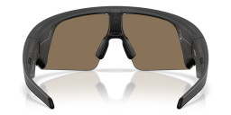 Shop Oakley Meta Vanguard Unisex Half-Rim Rectangle Sunglasses in Black online.