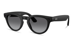 Ray-Ban Meta Headliner Unisex Panthos Sunglasses in Matte Black – Product Photo 2